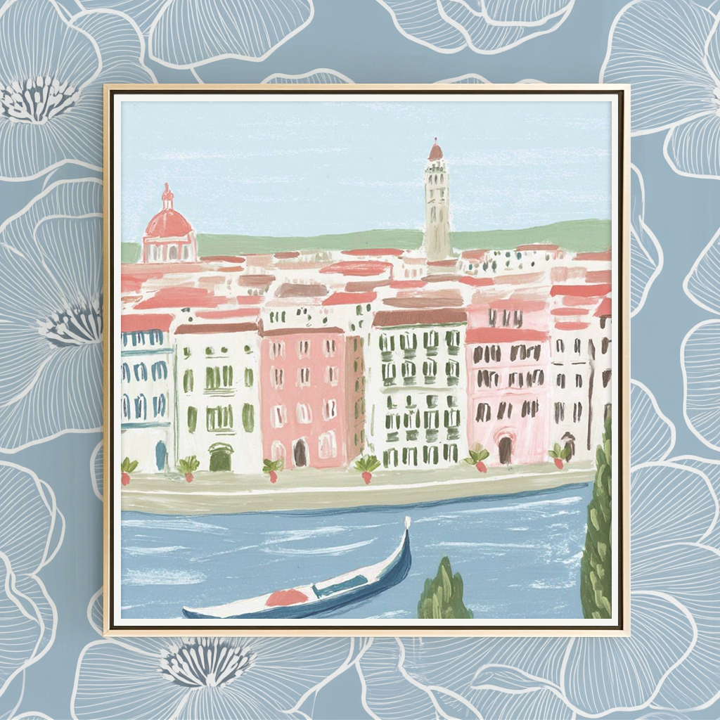 Venetian View -  Art Print