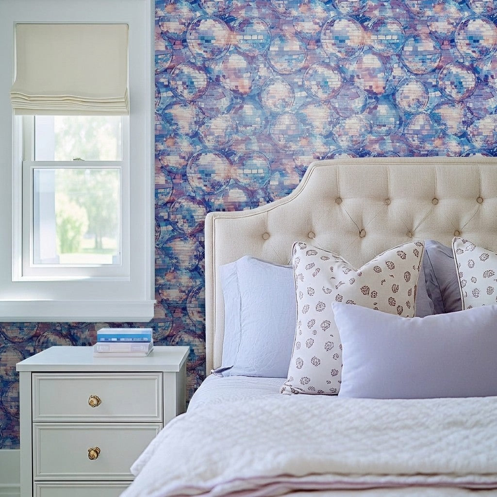 Glimmer & Glow Faux Grasscloth Wallpaper