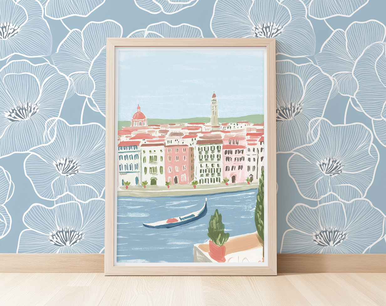 Venetian View -  Art Print