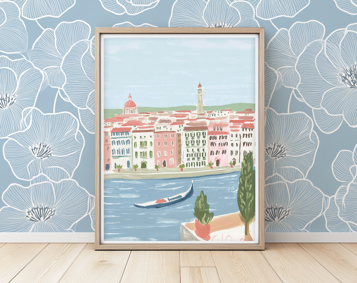 Venetian View -  Art Print