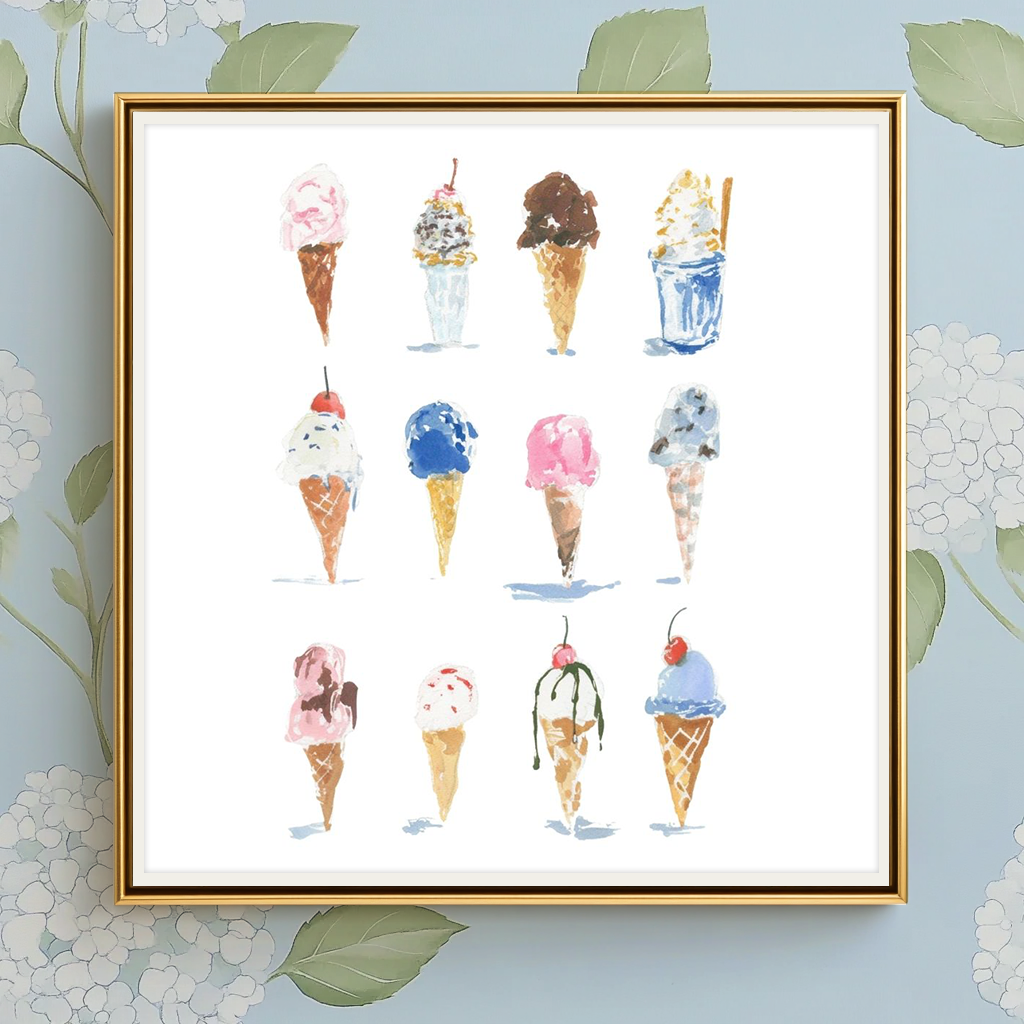 Double Dip - Art Print