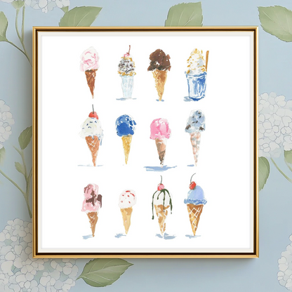 Double Dip - Art Print