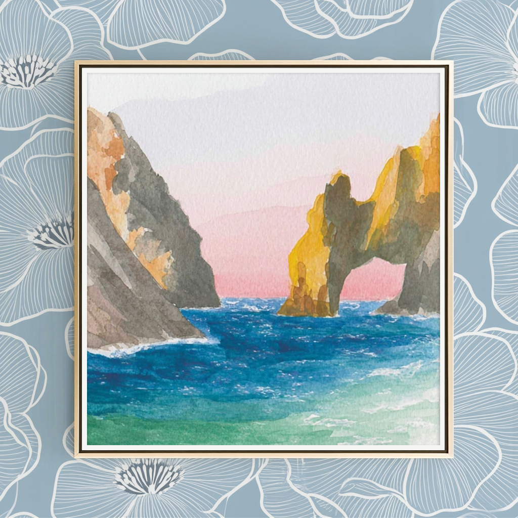 Cabo Boat Day -  Art Print