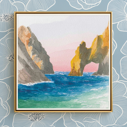 Cabo Boat Day -  Art Print