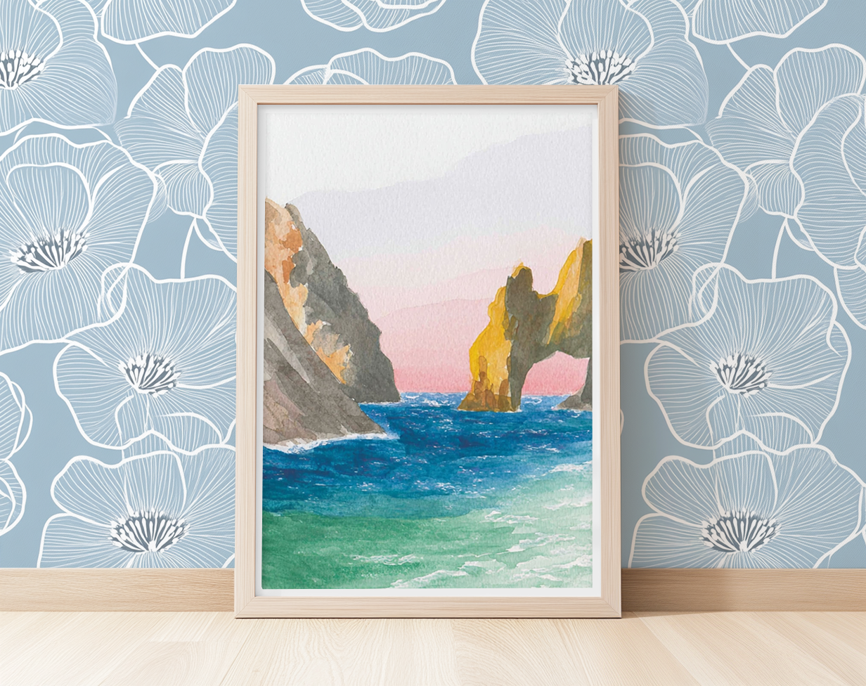 Cabo Boat Day -  Art Print