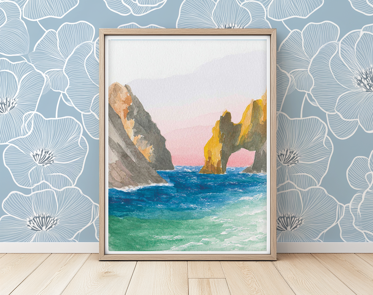 Cabo Boat Day -  Art Print