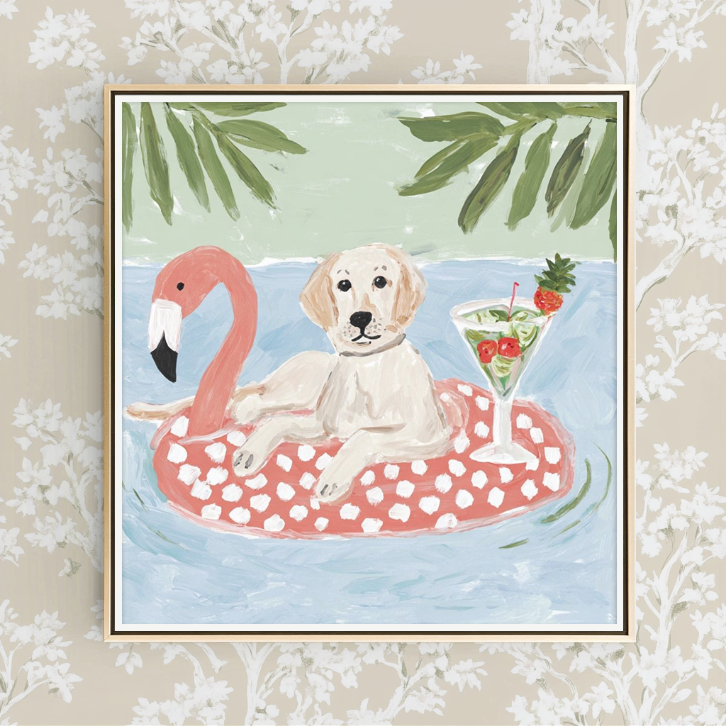 Lazy Lagoon -  Art Print