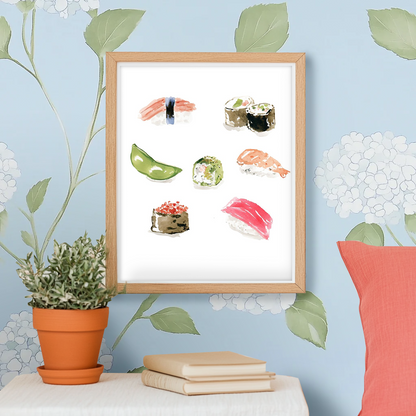 Sushi Rolls - Art Print