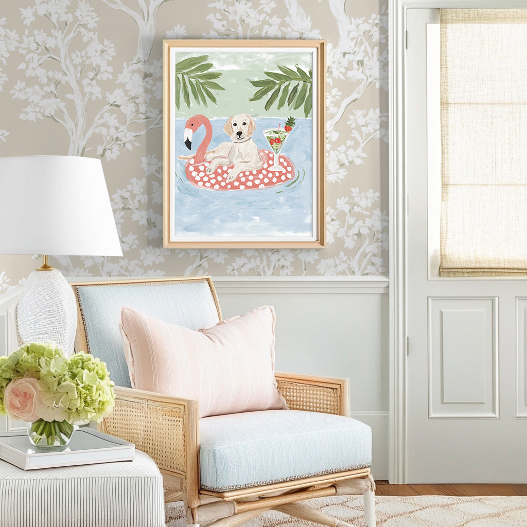 Lazy Lagoon -  Art Print