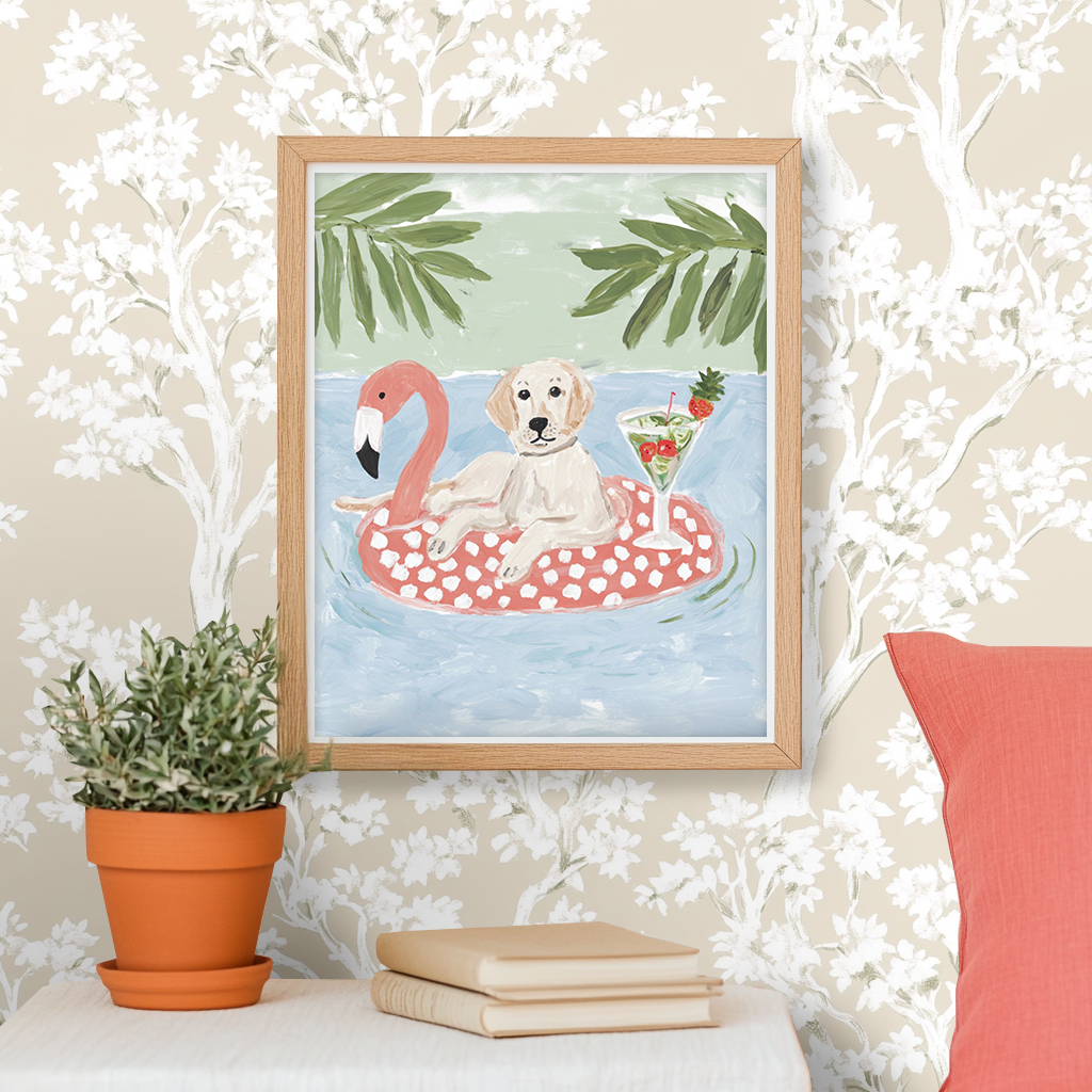 Lazy Lagoon -  Art Print