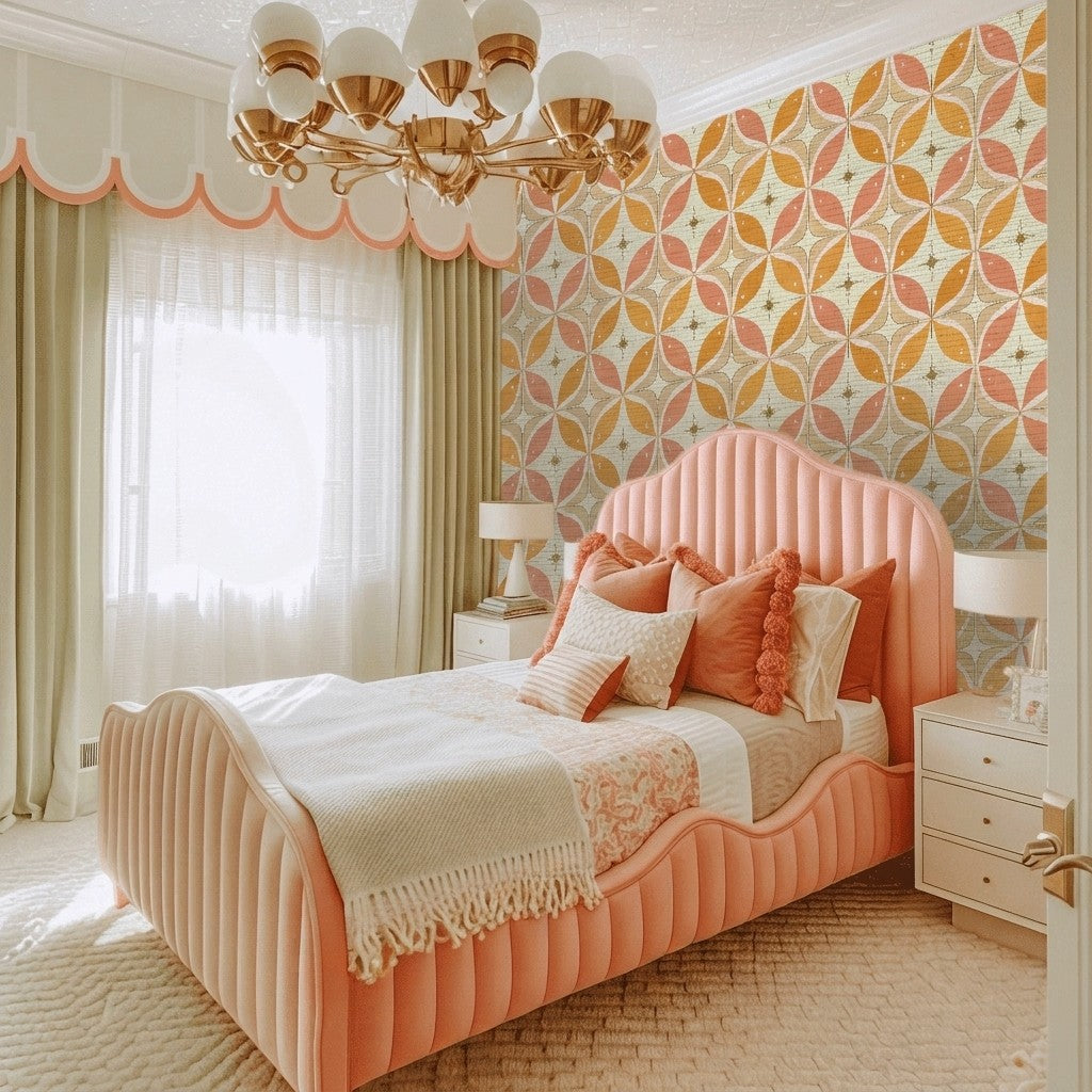 Leah Faux Grasscloth Wallpaper