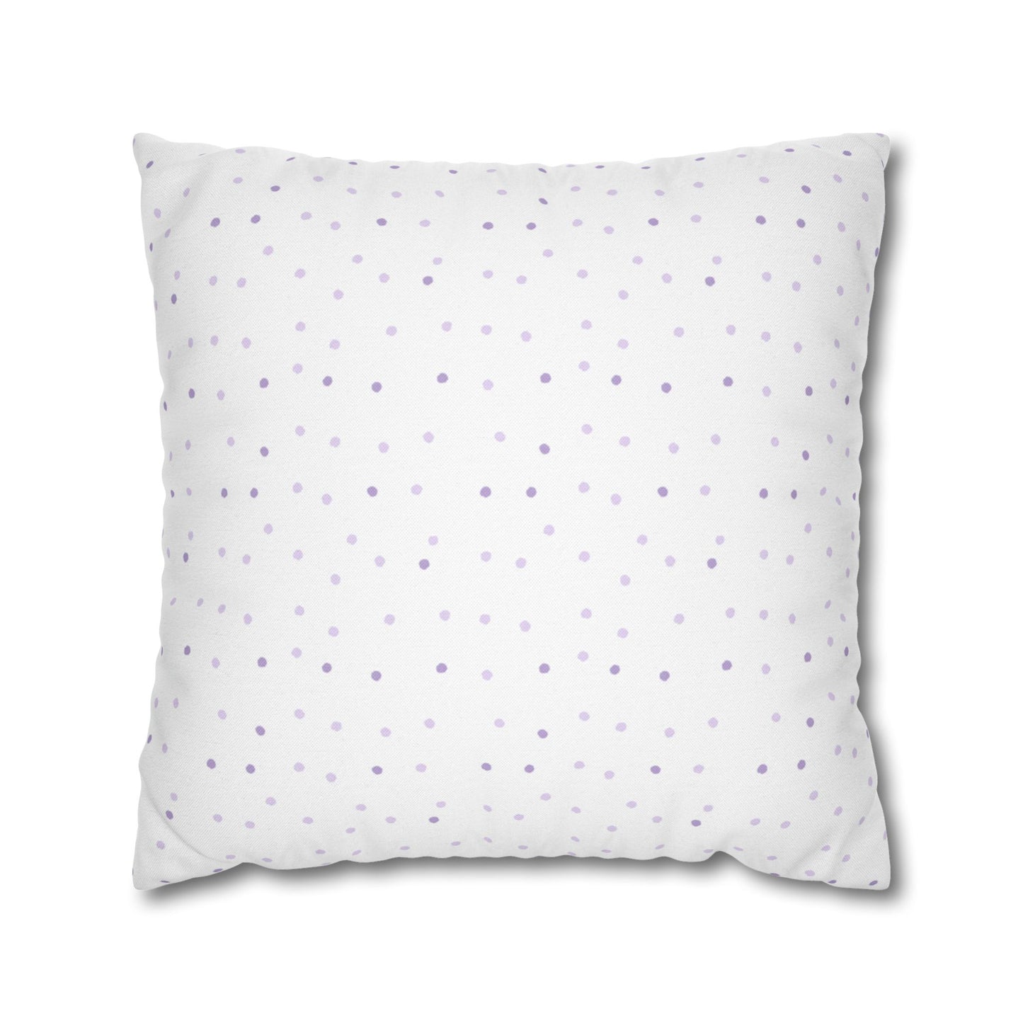 Purple Aria Square Pillowcase