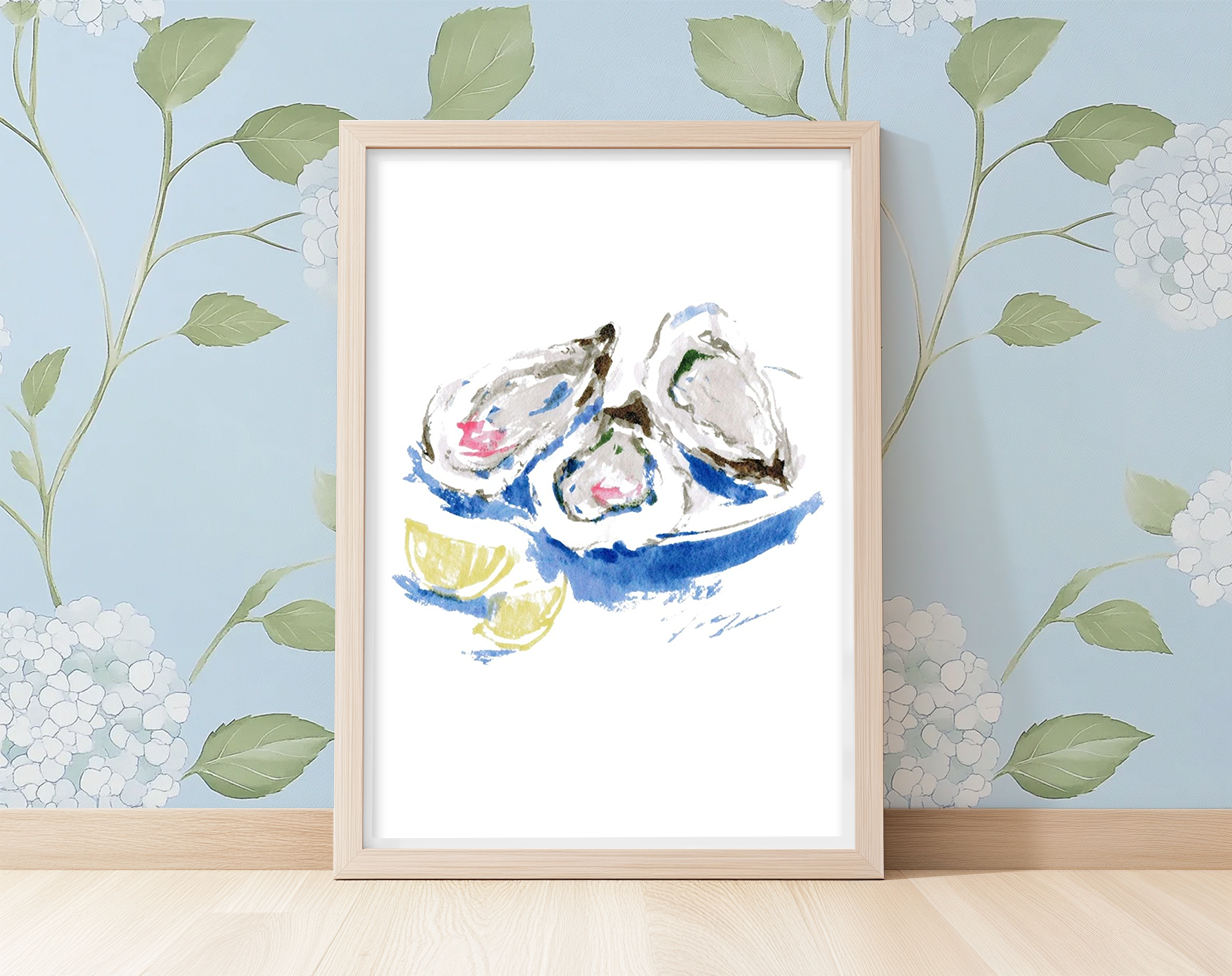Oyster Hour - Art Print