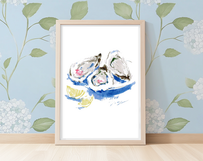 Oyster Hour - Art Print