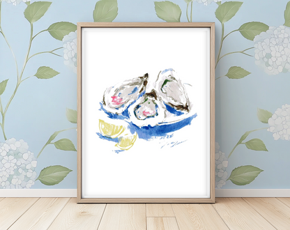Oyster Hour - Art Print