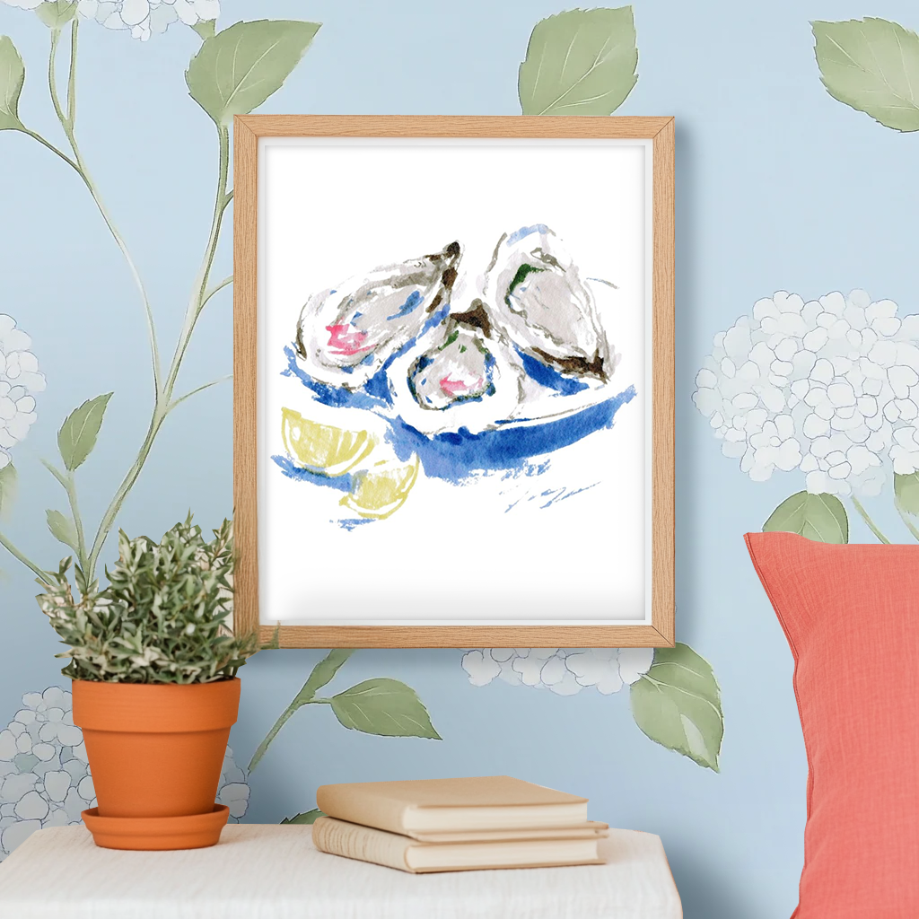Oyster Hour - Art Print