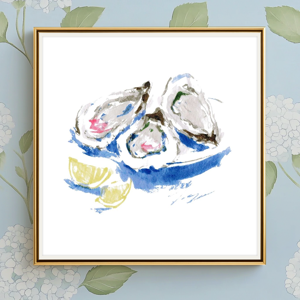 Oyster Hour - Art Print