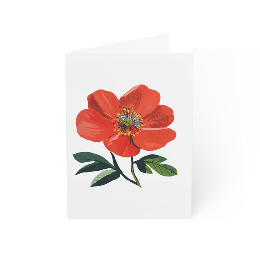 Poppy of Joy Greeting Card