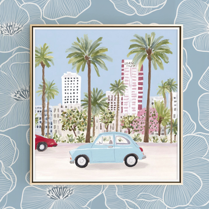Palm Drive -  Art Print