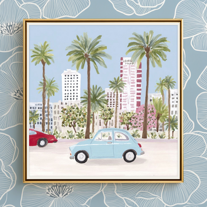 Palm Drive -  Art Print