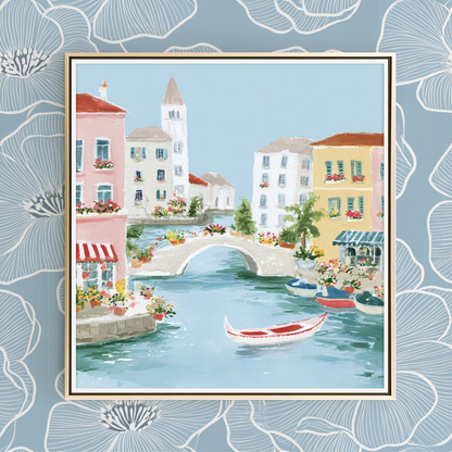 Boats Below -  Art Print