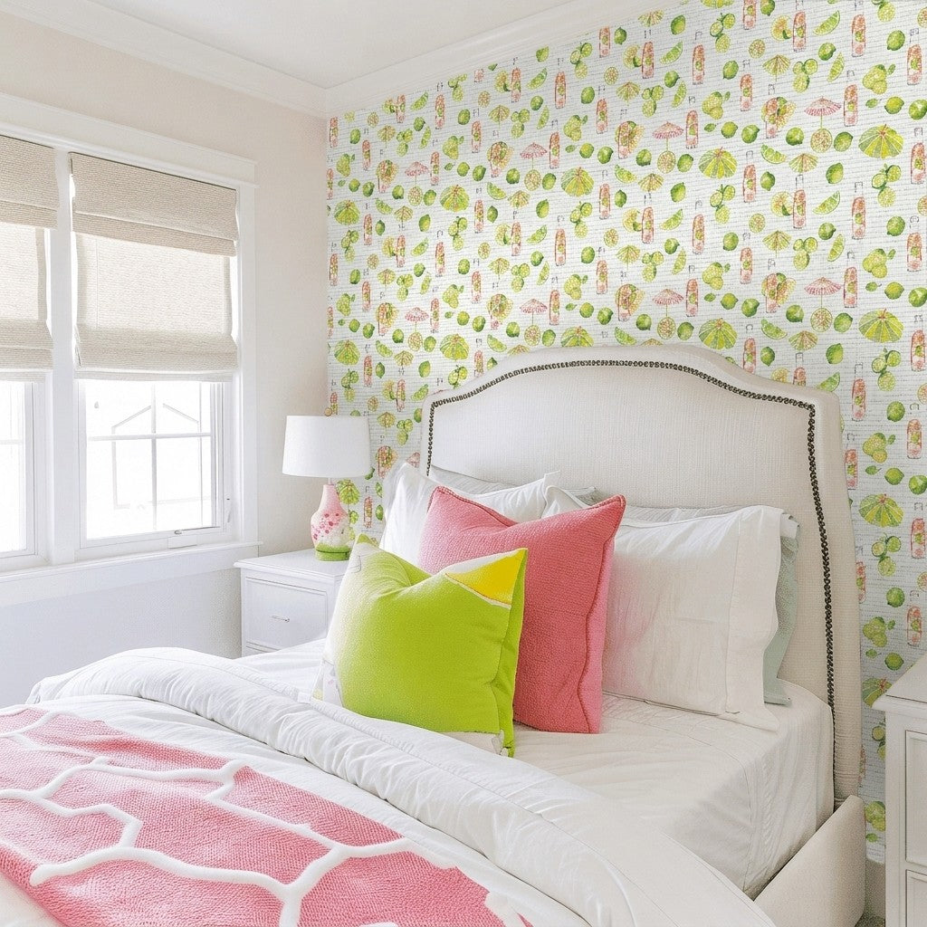 Harper Faux Grasscloth Wallpaper