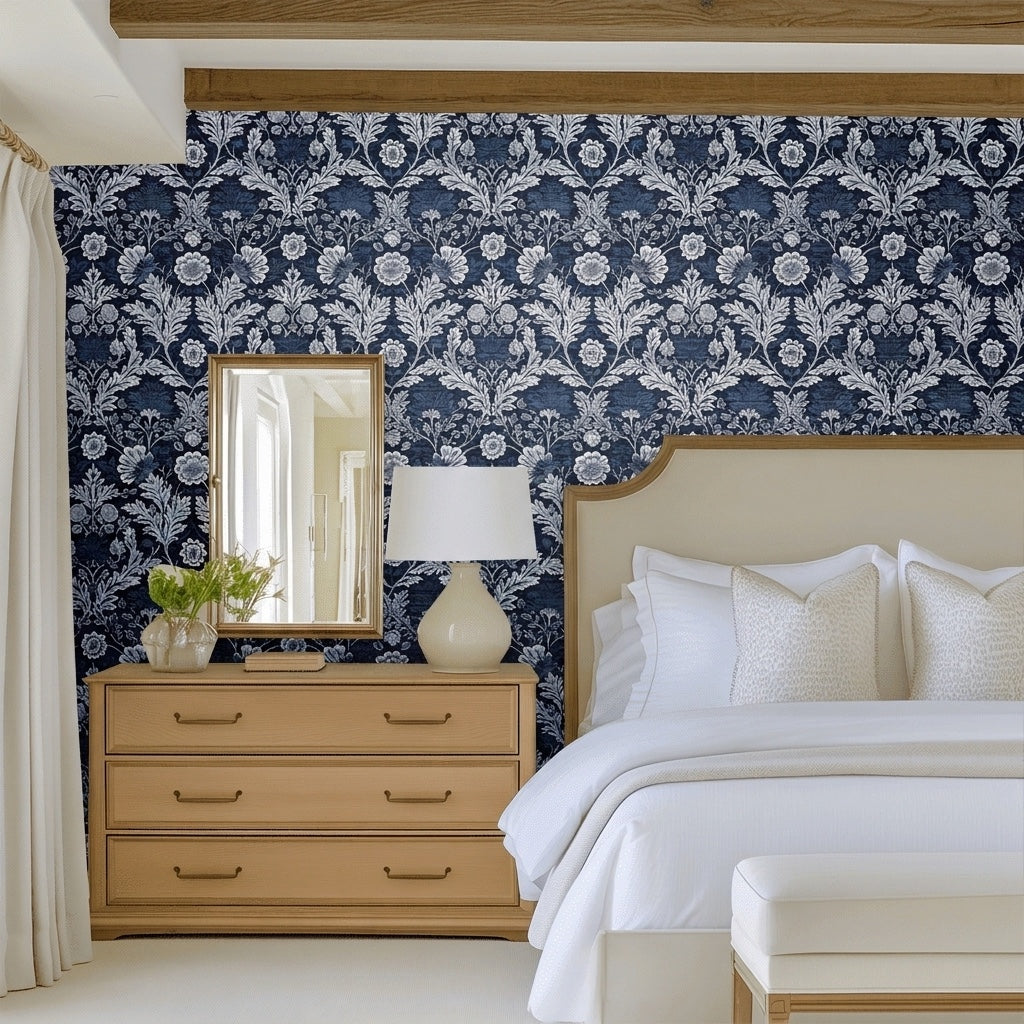 Bennett Faux Grasscloth Wallpaper
