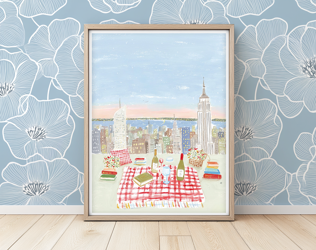 Manhattan Nights -  Art Print