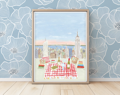Manhattan Nights -  Art Print