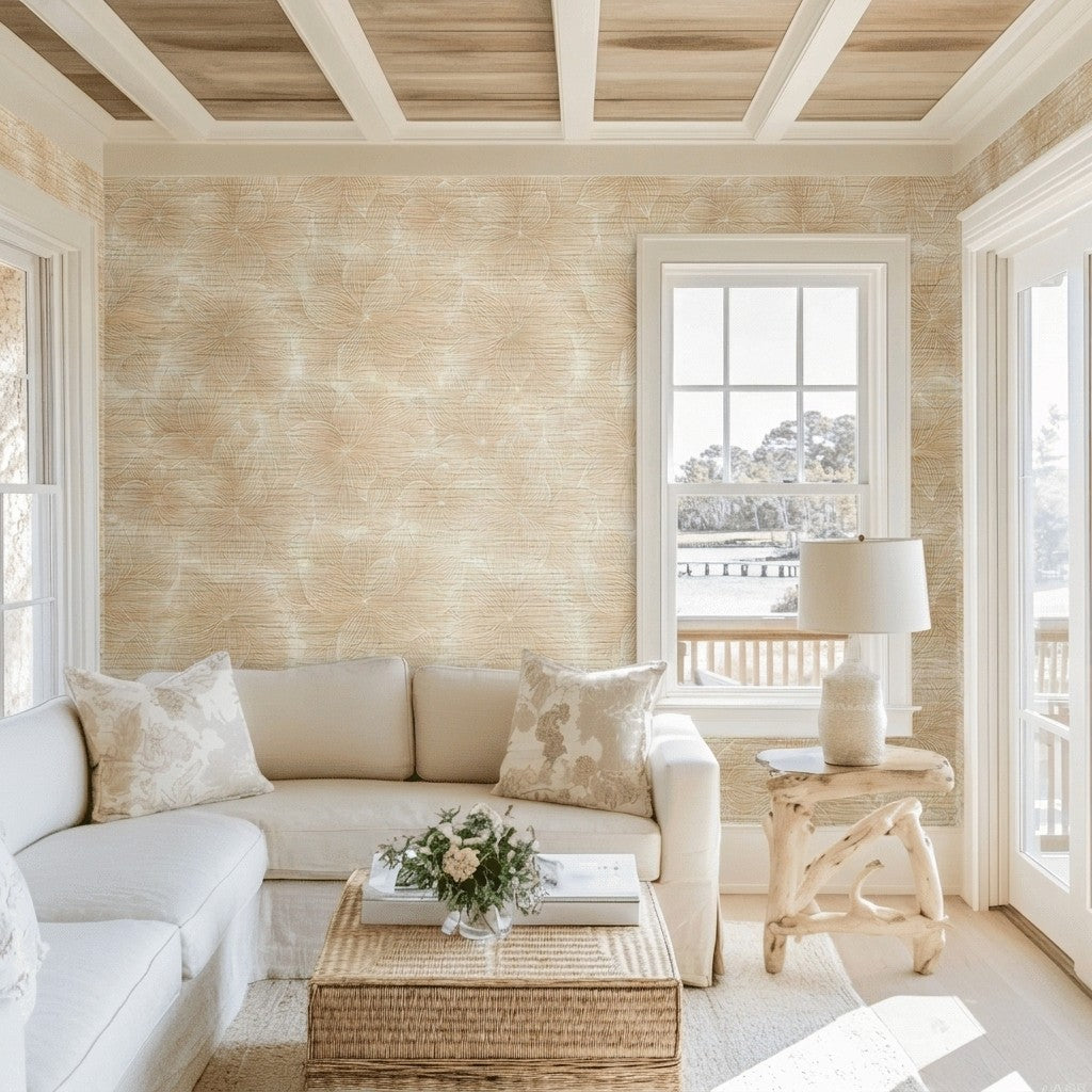 Porter Faux Grasscloth Wallpaper