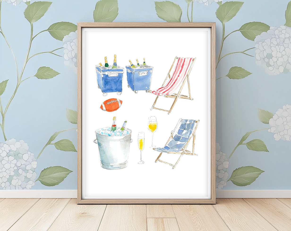 Southern Saturday - Art Print