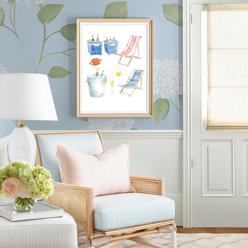 Southern Saturday - Art Print