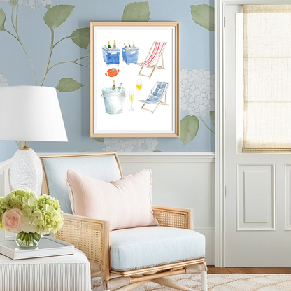 Southern Saturday - Art Print