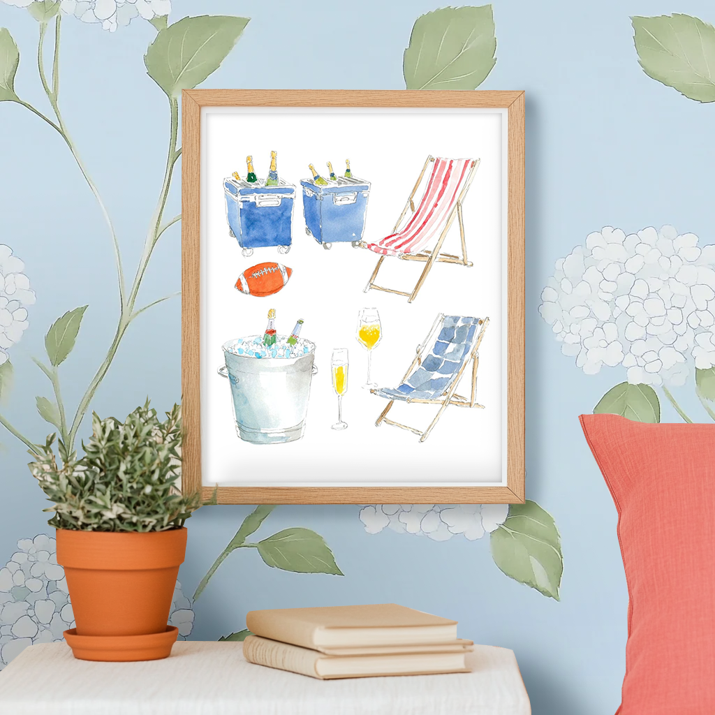 Southern Saturday - Art Print