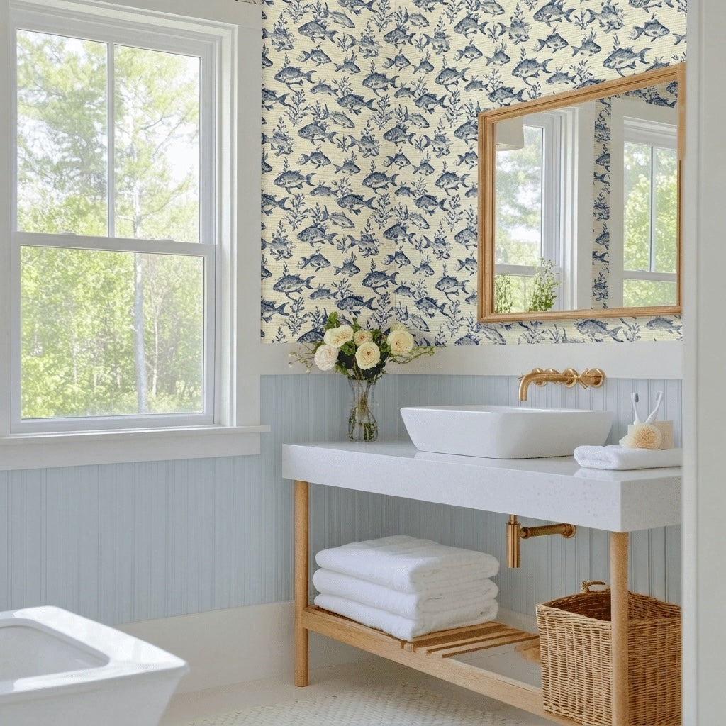 Drasco Faux Grasscloth Wallpaper