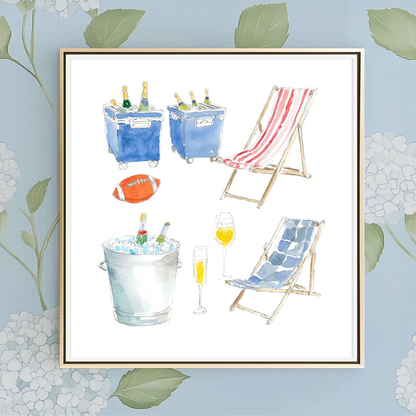 Southern Saturday - Art Print
