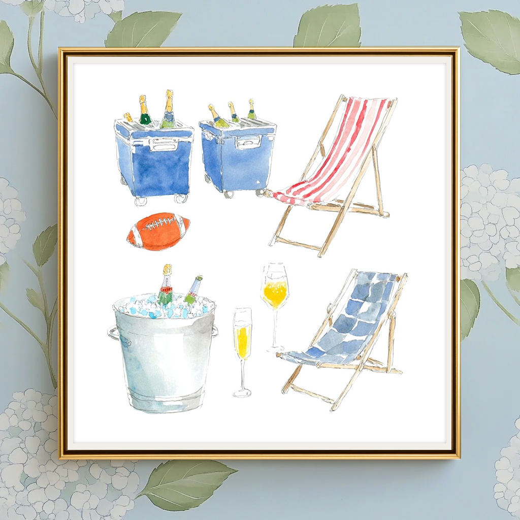 Southern Saturday - Art Print