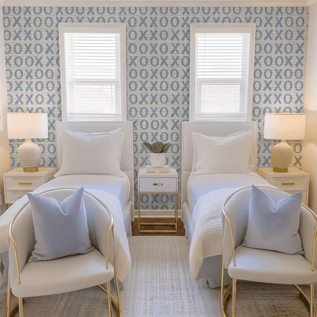 More Hugs Faux Grasscloth Wallpaper