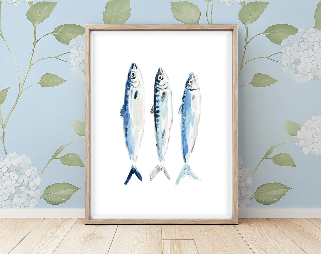 3 Little Fish - Art Print