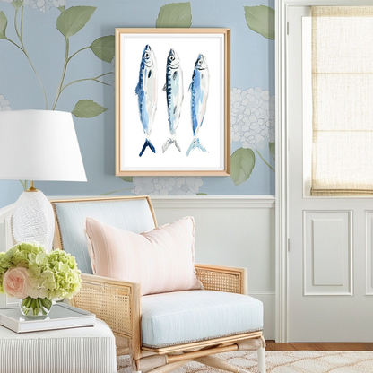 3 Little Fish - Art Print
