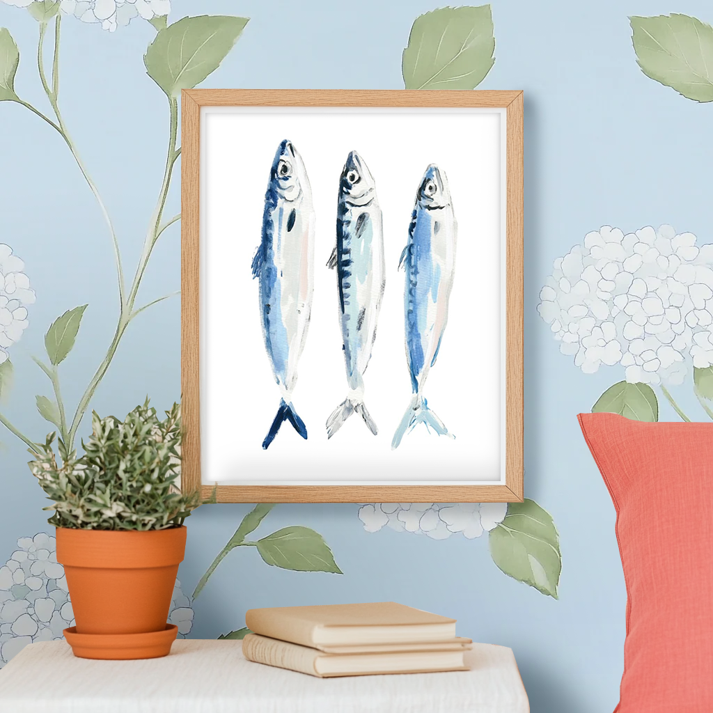 3 Little Fish - Art Print