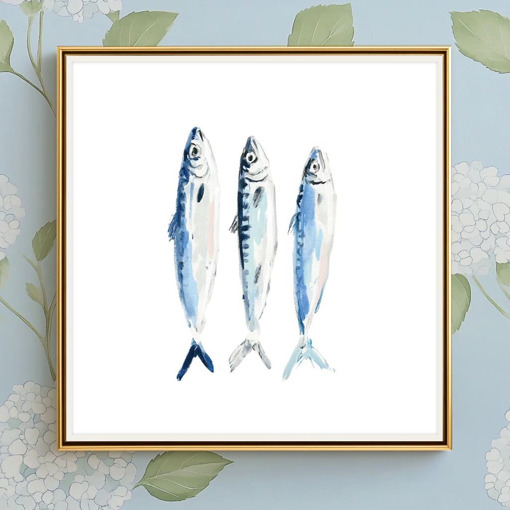 3 Little Fish - Art Print