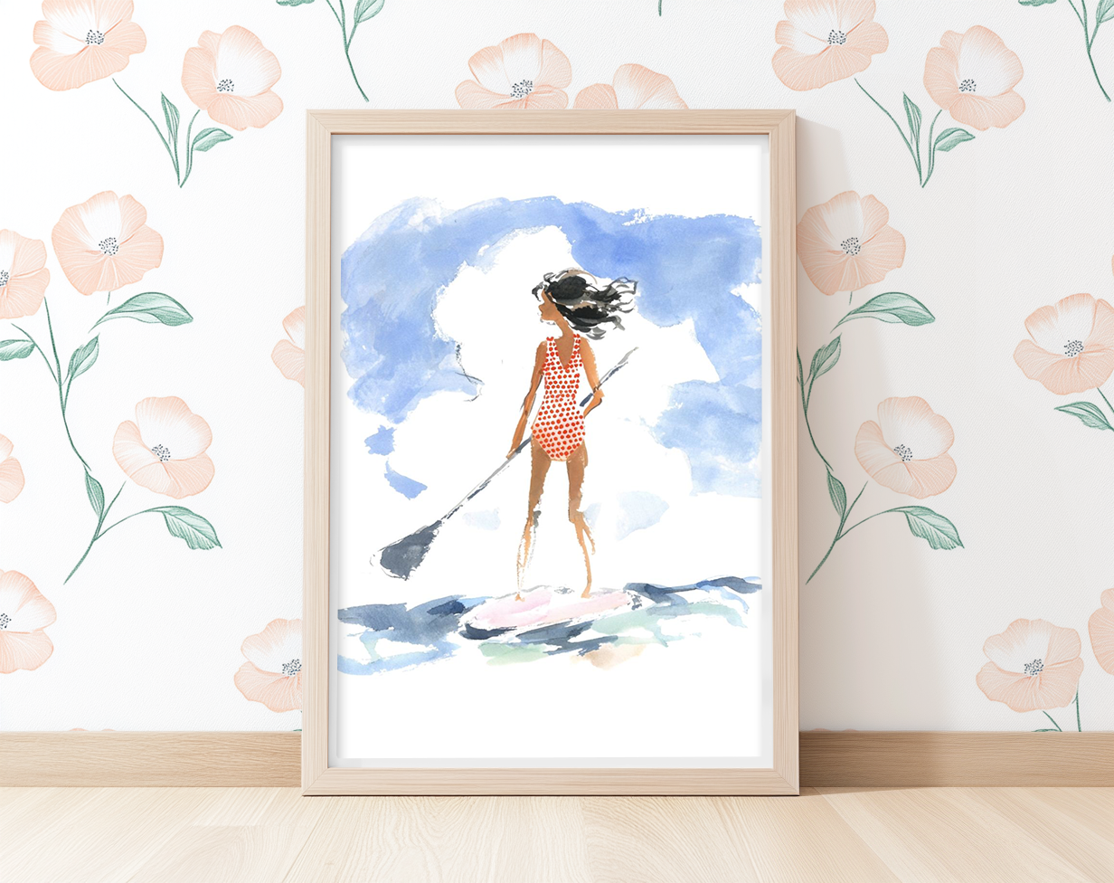 Summer Glide -  Art Print