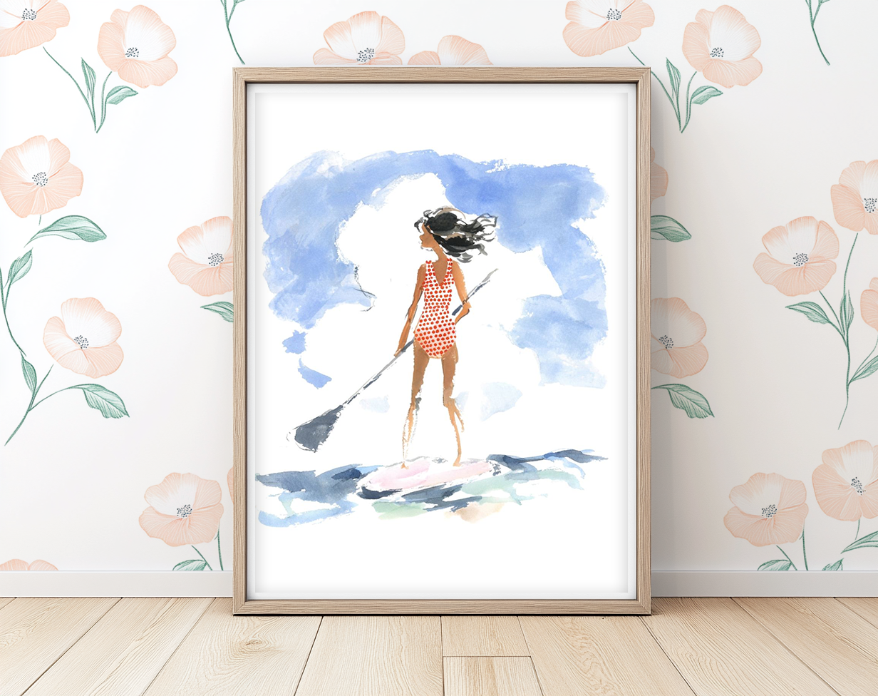 Summer Glide -  Art Print