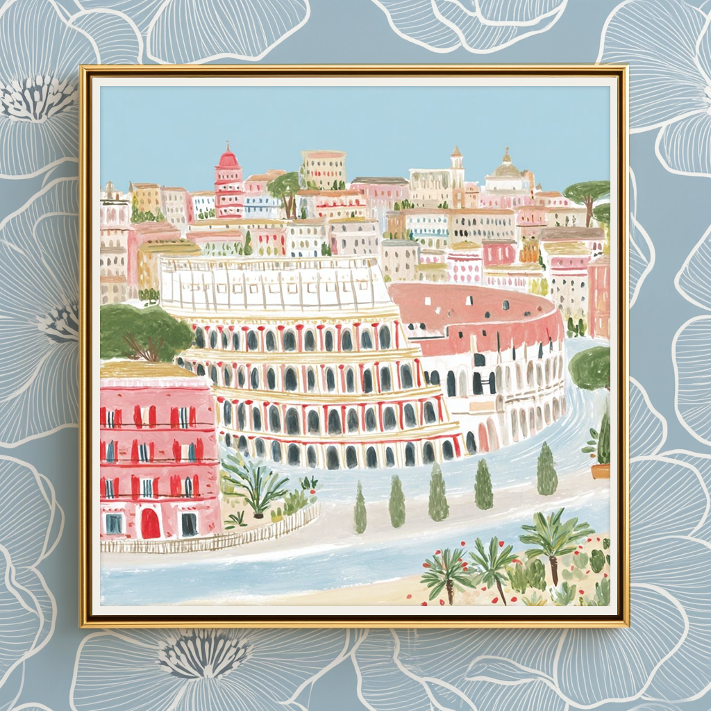 When in Rome -  Art Print