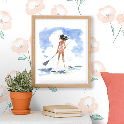Summer Glide -  Art Print