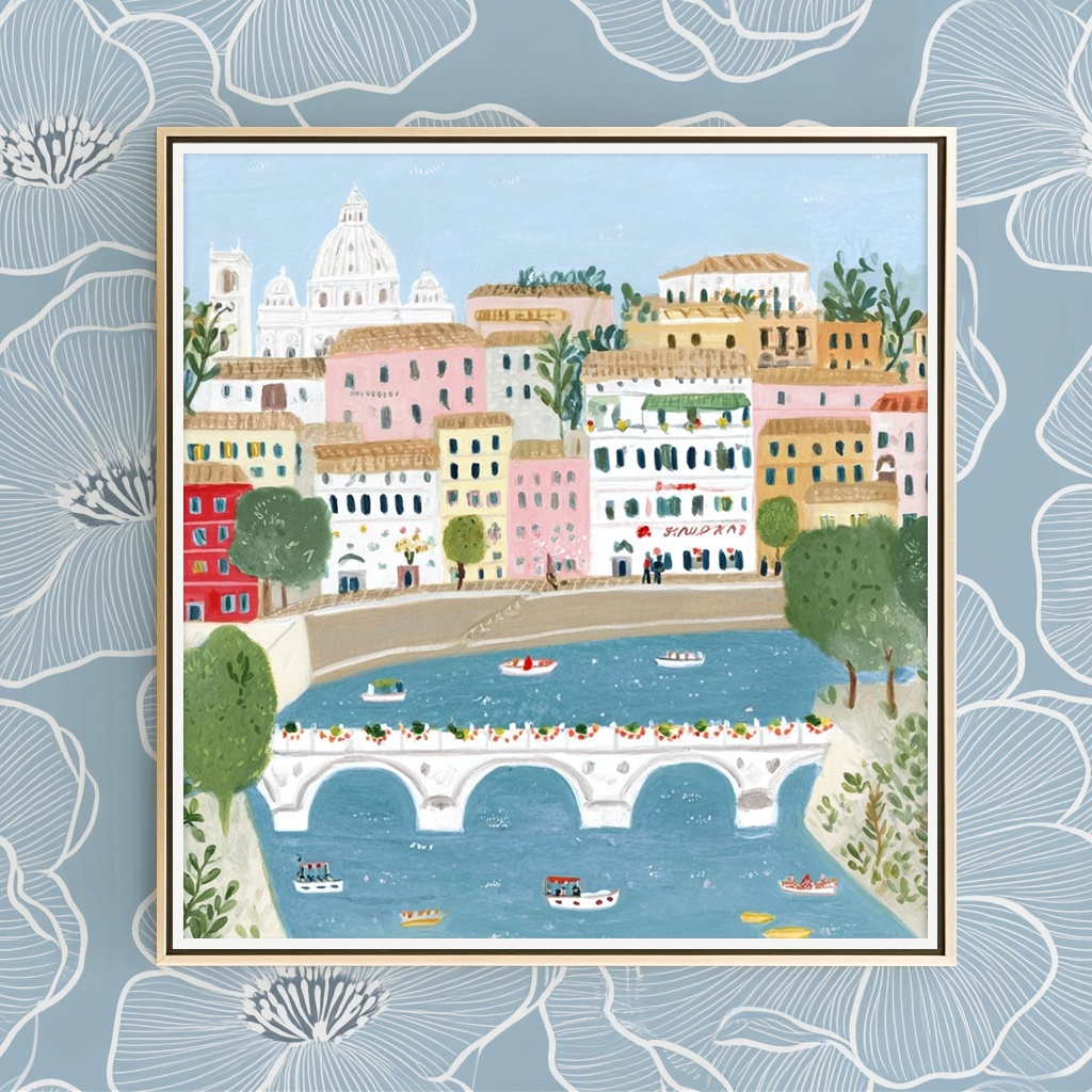 Postcard From Rome -  Art Print