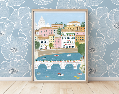 Postcard From Rome -  Art Print