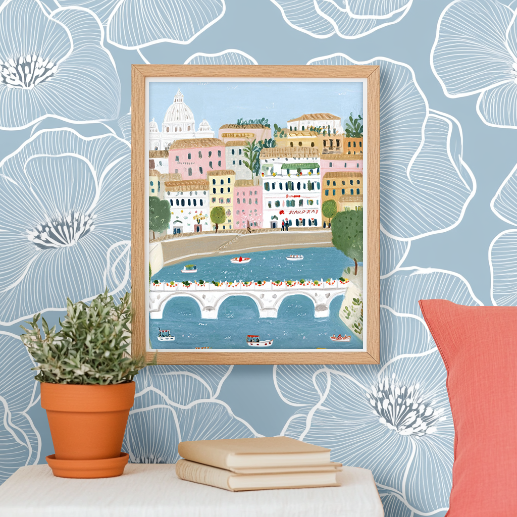 Postcard From Rome -  Art Print