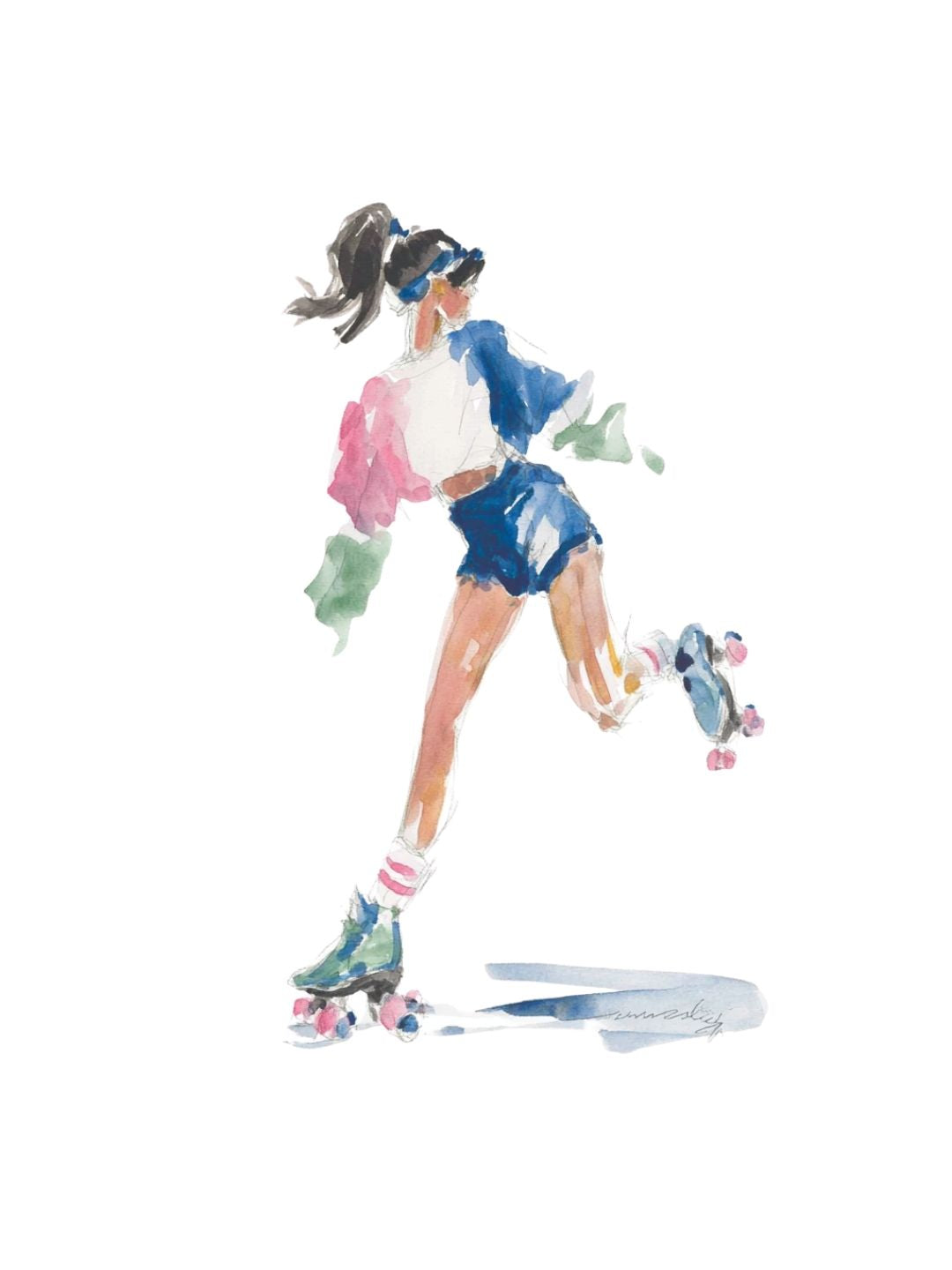 Weekend Roll -  Art Print